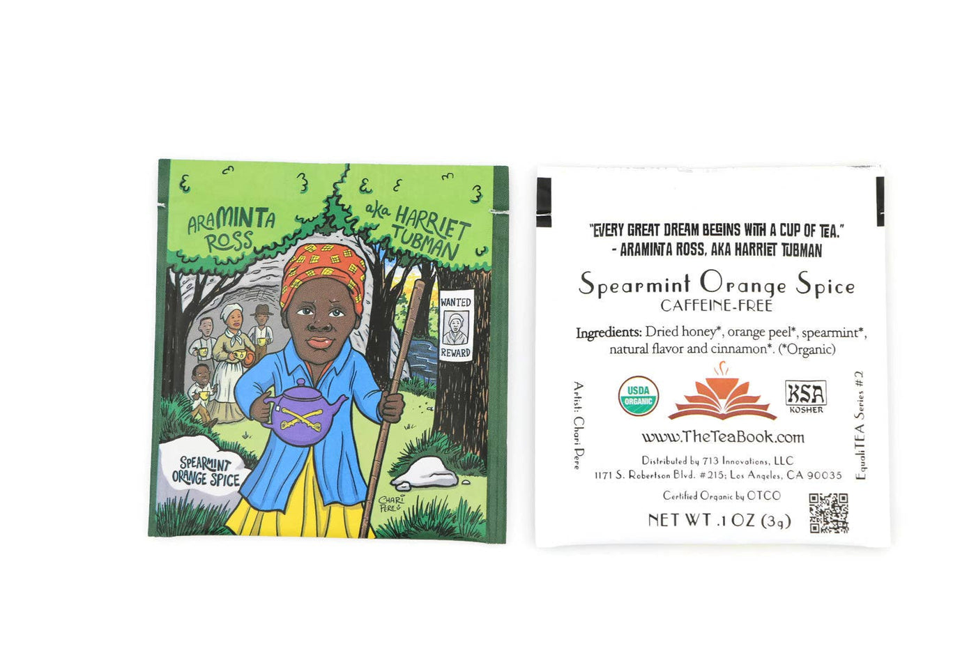 Araminta Ross "Harriet Tubman" - Spearmint Orange Spice Tea