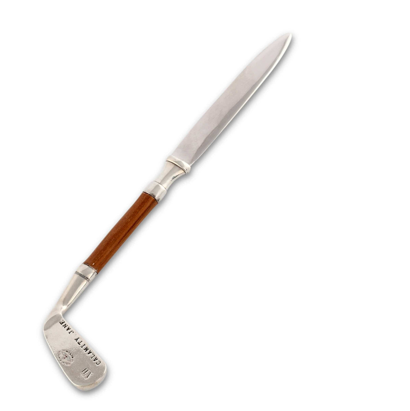 Golf Club Pewter Letter Opener