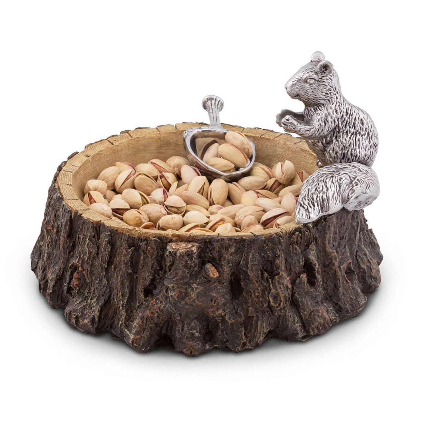 Standing Squirrel Nut Bowl