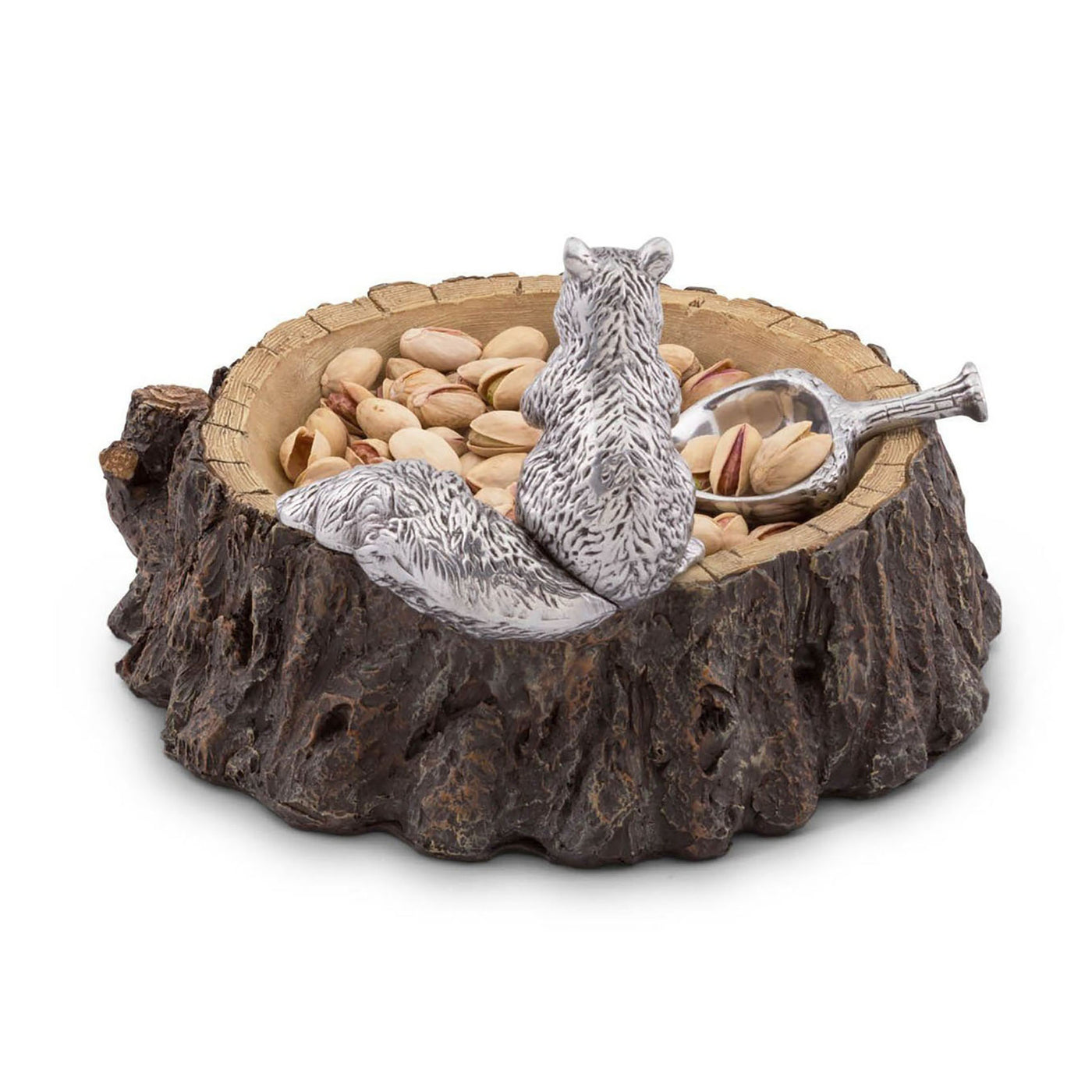 Standing Squirrel Nut Bowl