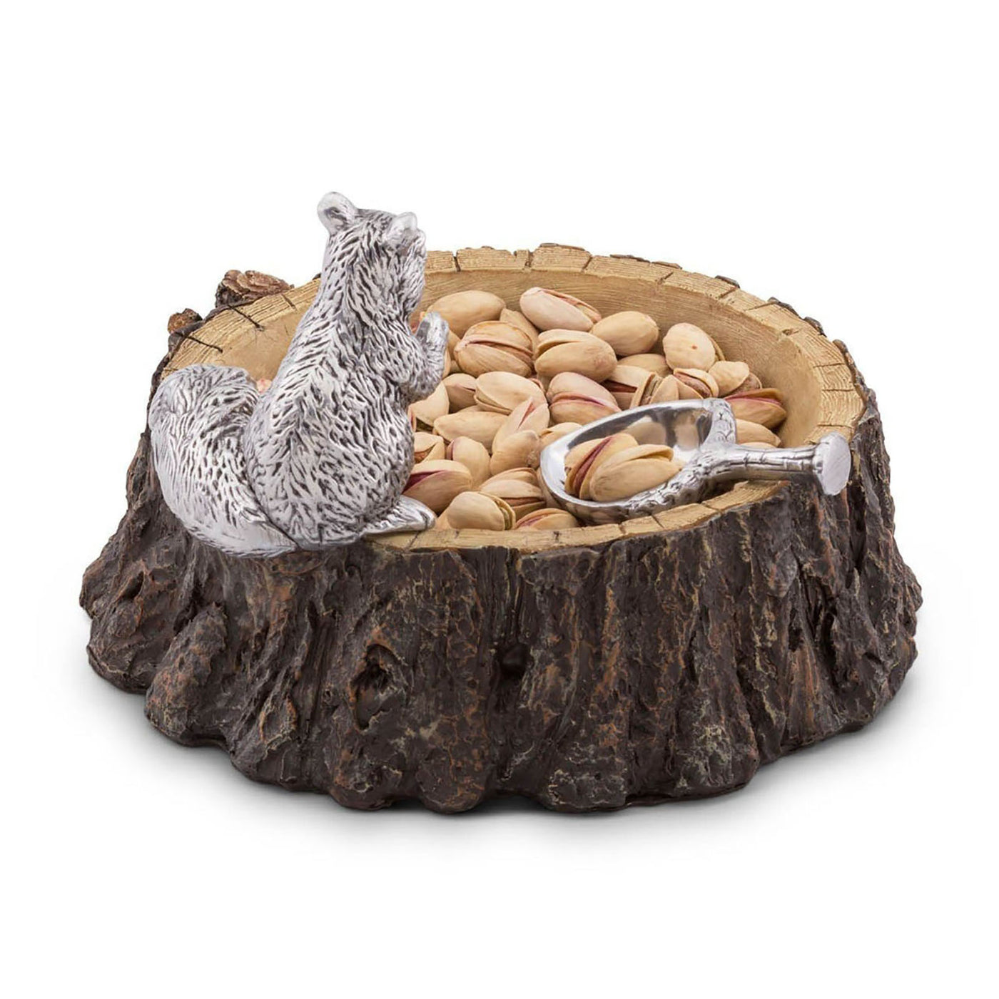 Standing Squirrel Nut Bowl