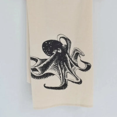Organic Octopus Tea Towel