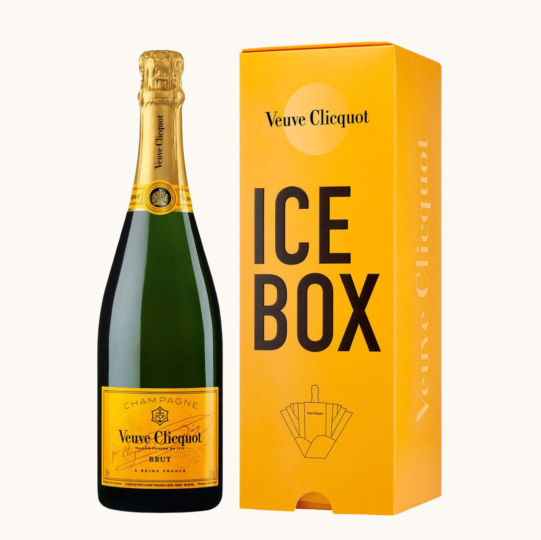 Veuve Clicquot Yellow Label with Ice Box