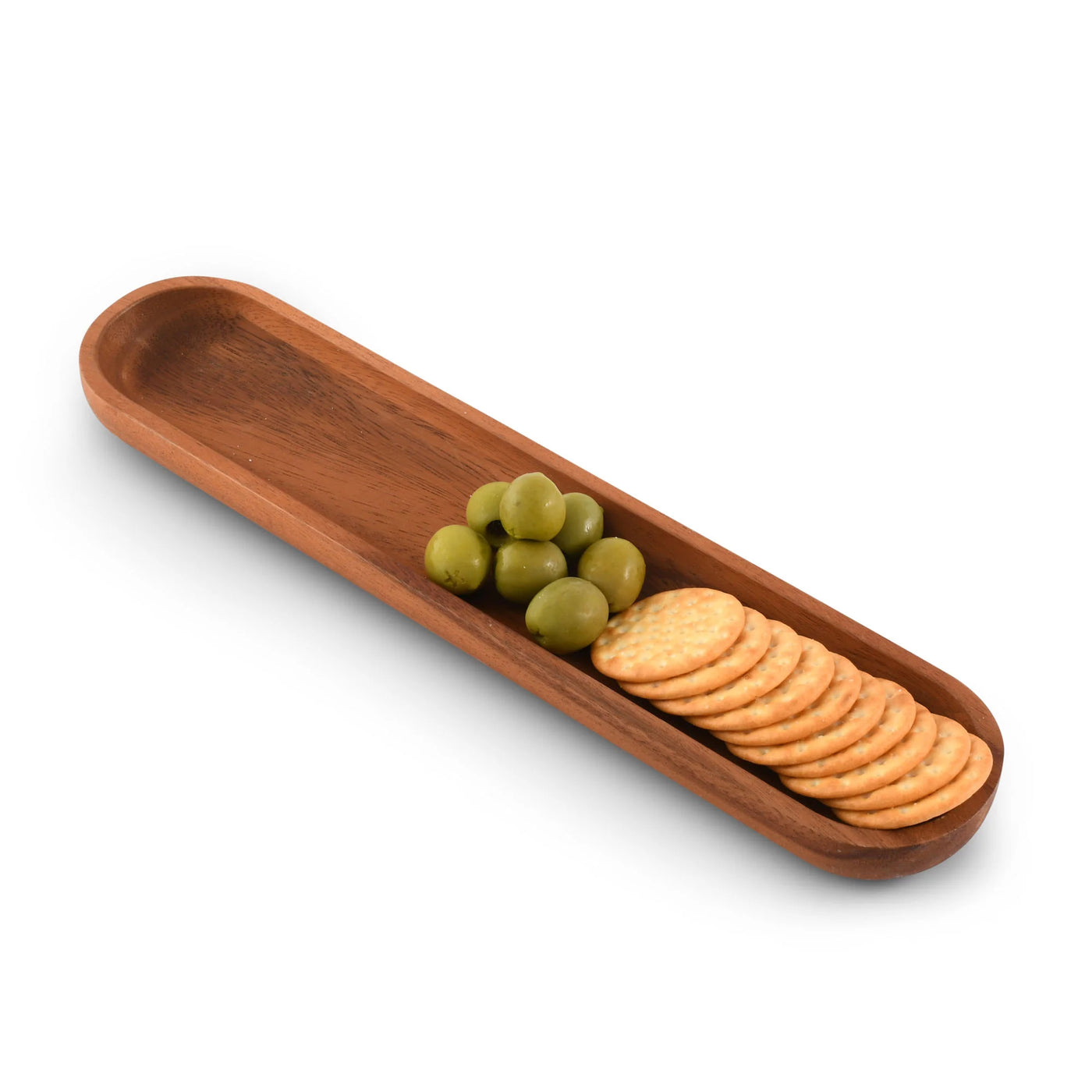 Wood Cracker Tray