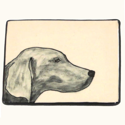 Weimaraner Handmade Tray