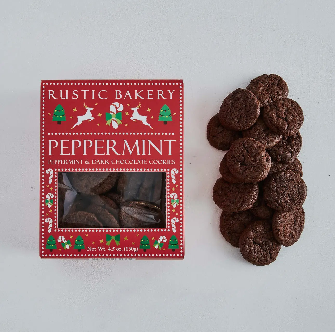 Peppermint & Dark Chocolate Cookies