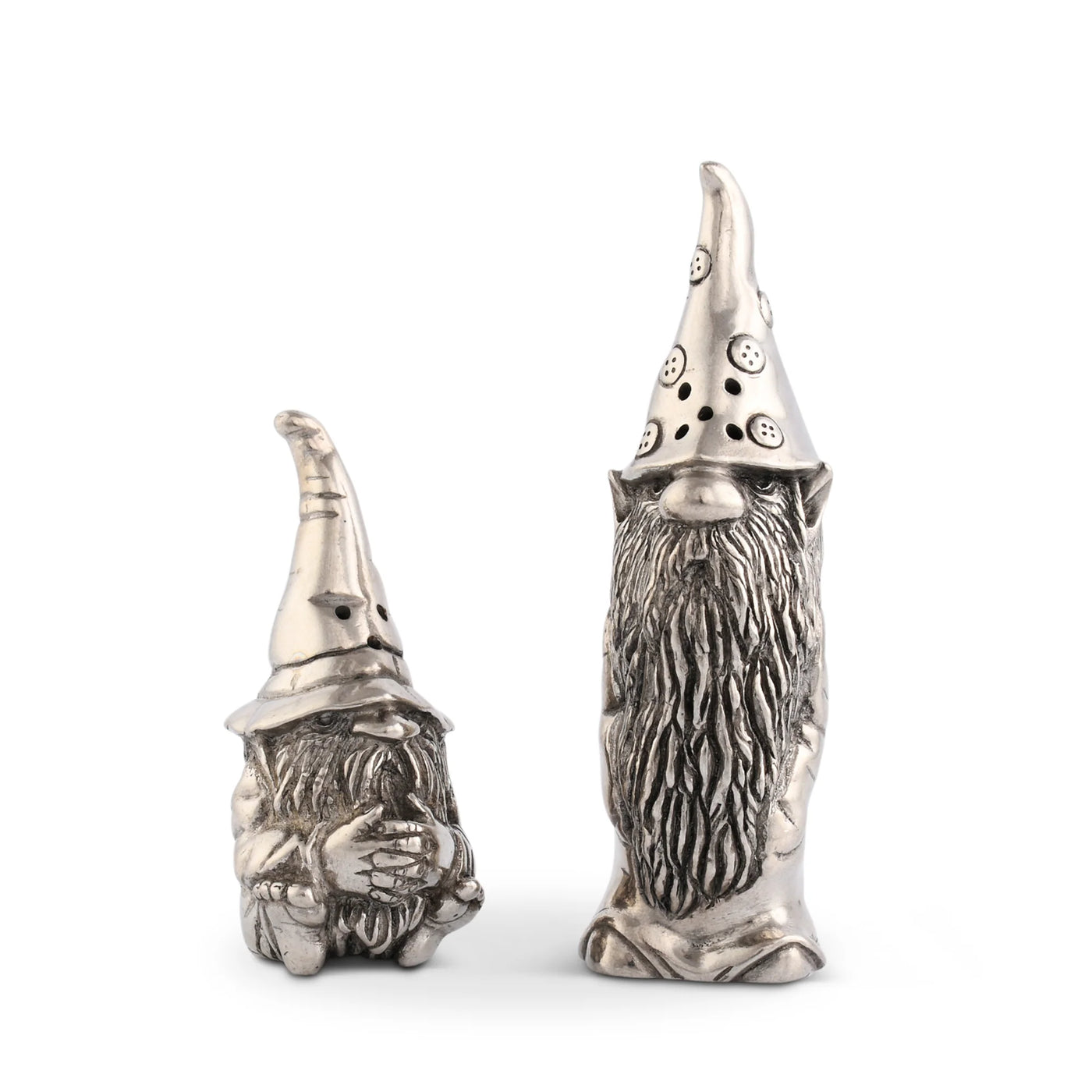 Gnome Pewter Salt & Pepper Set