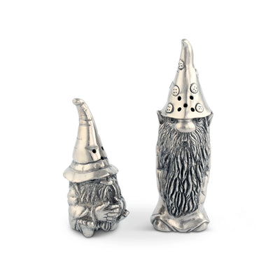 Gnome Pewter Salt & Pepper Set