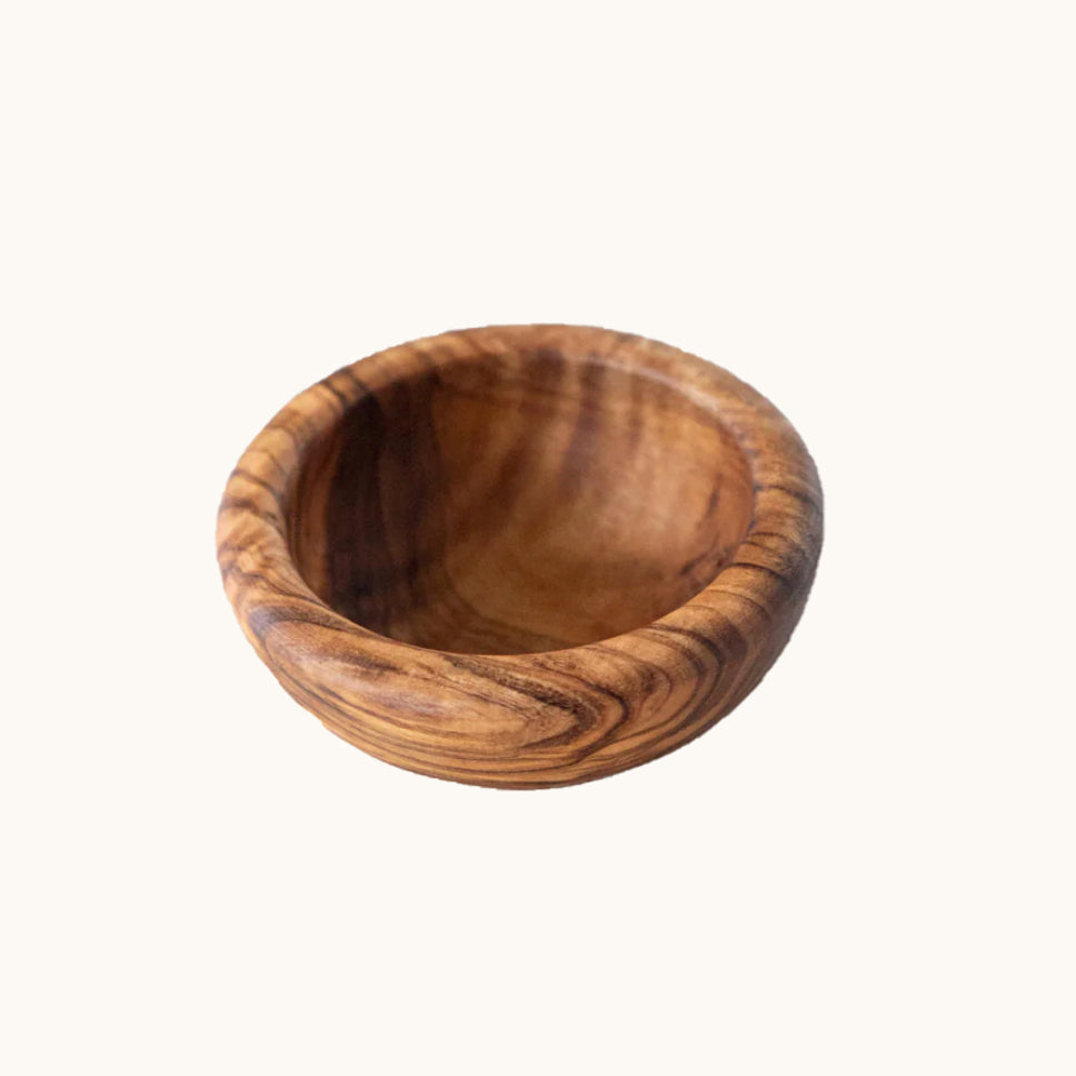 Olive Wood Pinch Bowl