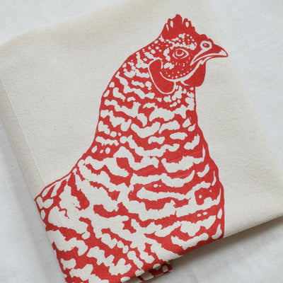 Organic Chicken Tea Towel