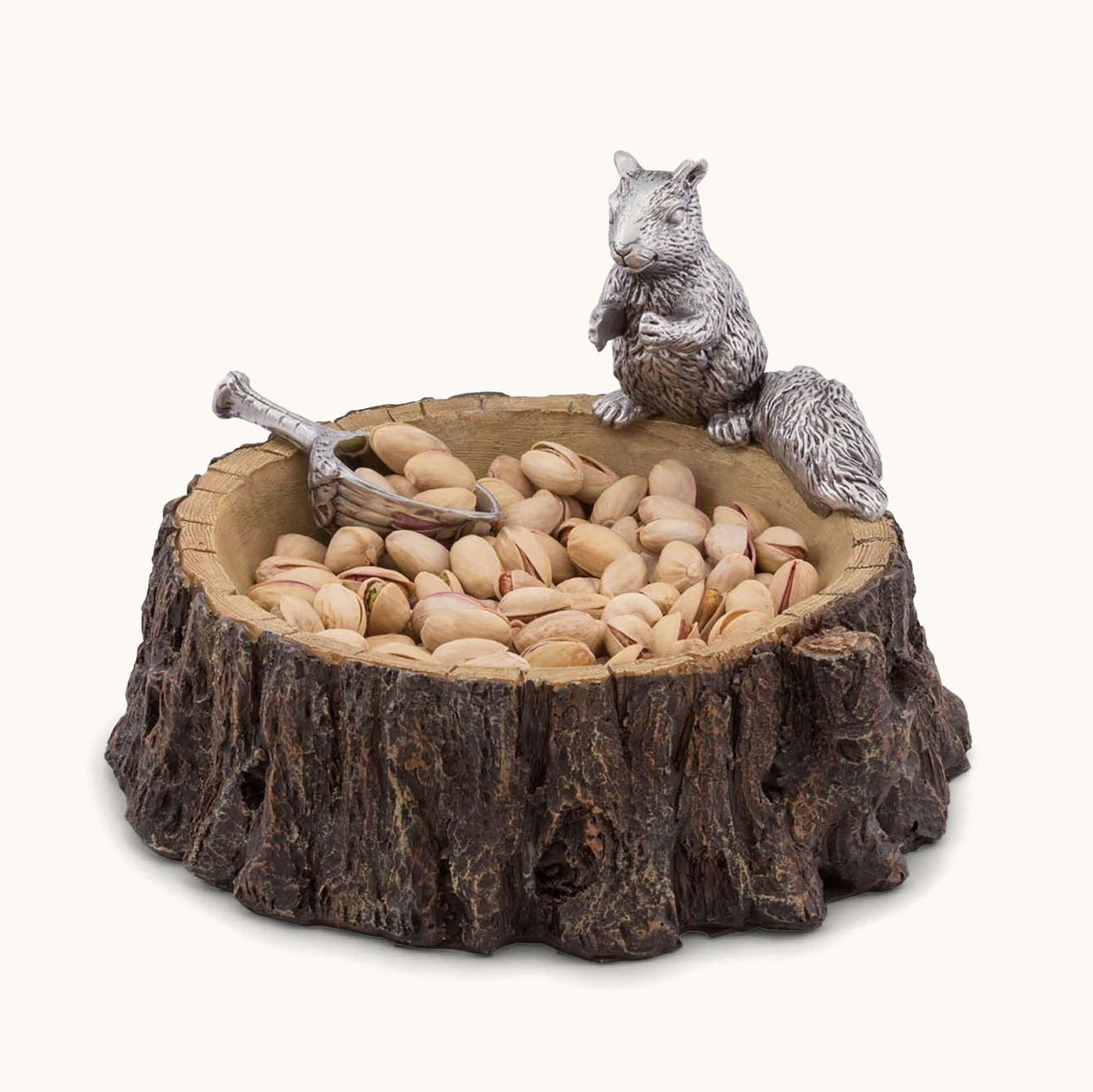 Standing Squirrel Nut Bowl