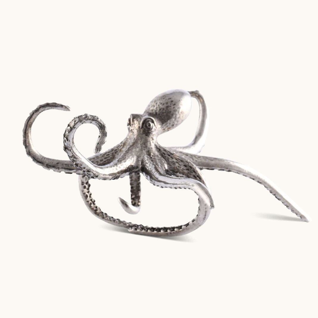 Pewter Octopus Napkin Ring