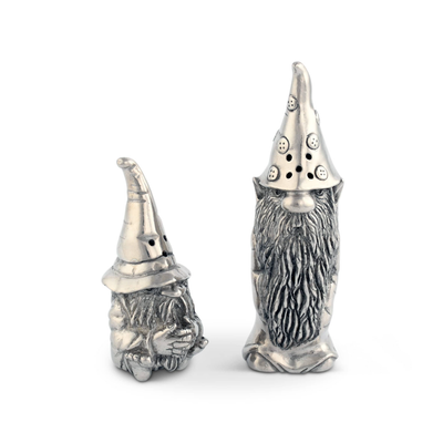 Gnome Pewter Salt & Pepper Set