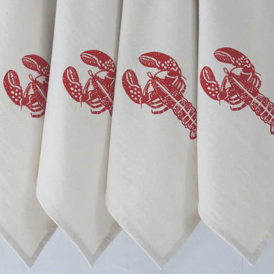 Lobster Napkins Set of 4