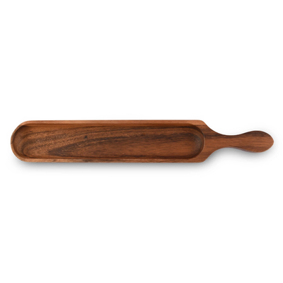 Wood Cracker Tray with Handle