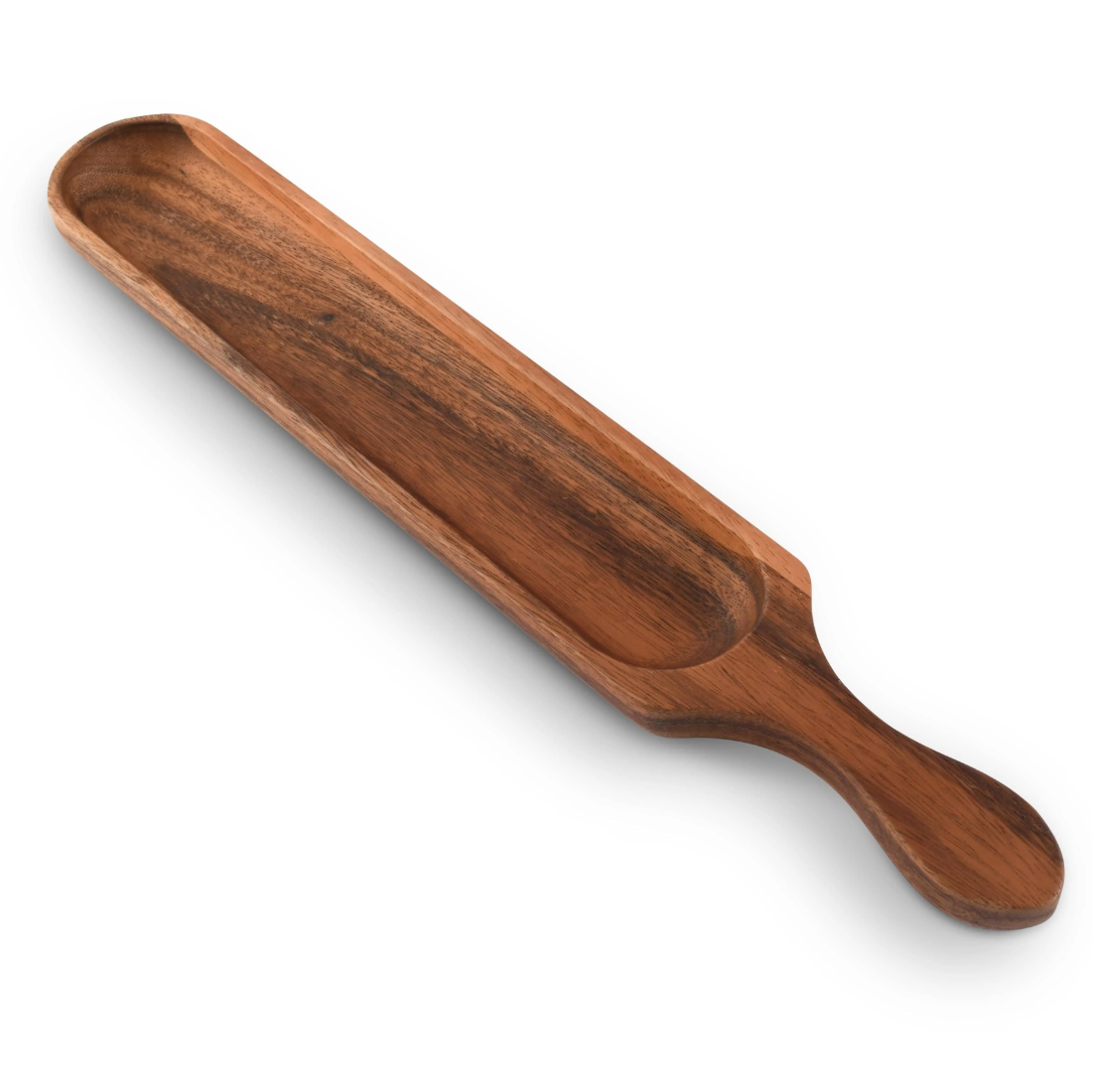 Wood Cracker Tray with Handle