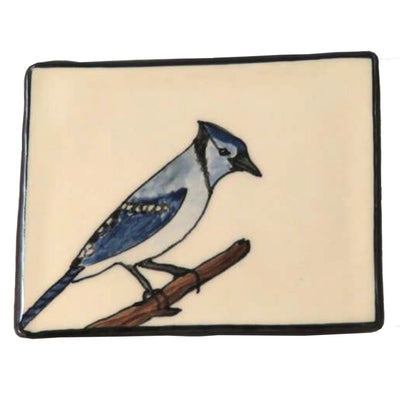 Blue Jay Handmade Tray