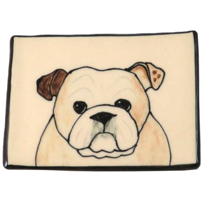 Bulldog Handmade Tray