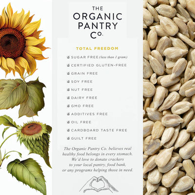 Sunflower Flaxseed Crackers