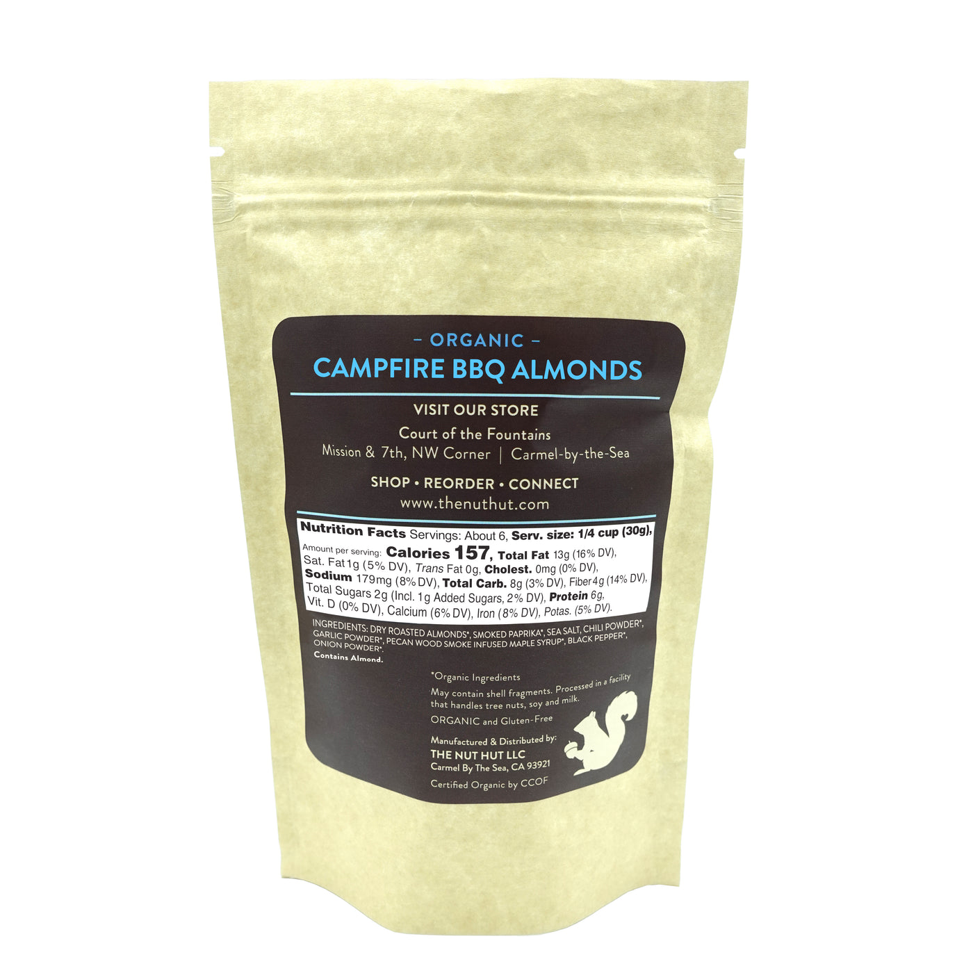 Organic Campfire BBQ Almonds