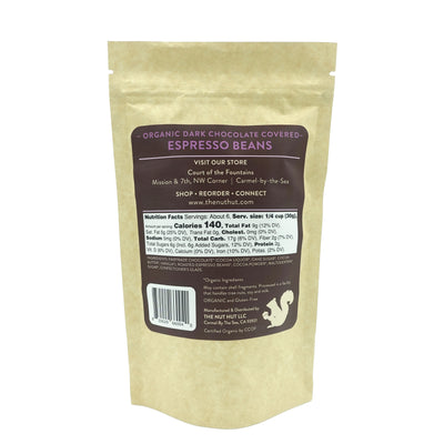 Organic Dark Chocolate Espresso Beans