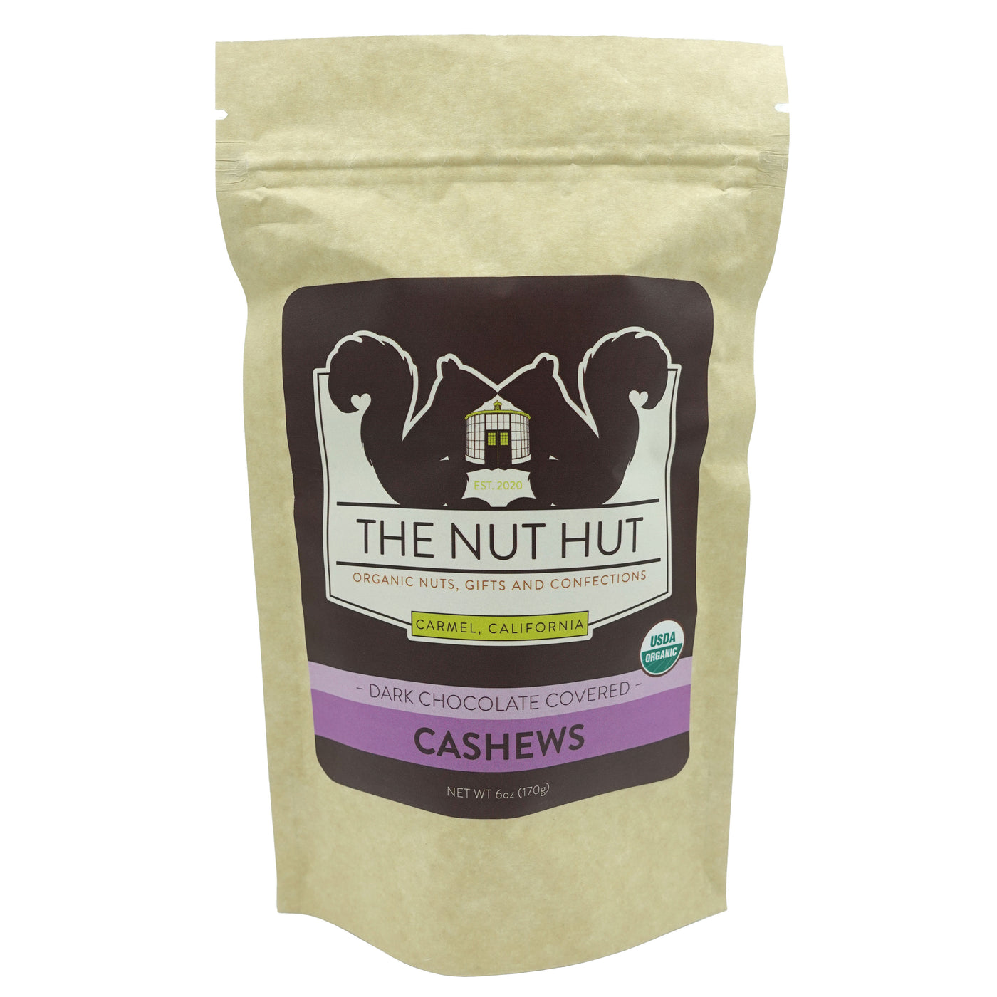 Organic Dark Chocolate Cashews