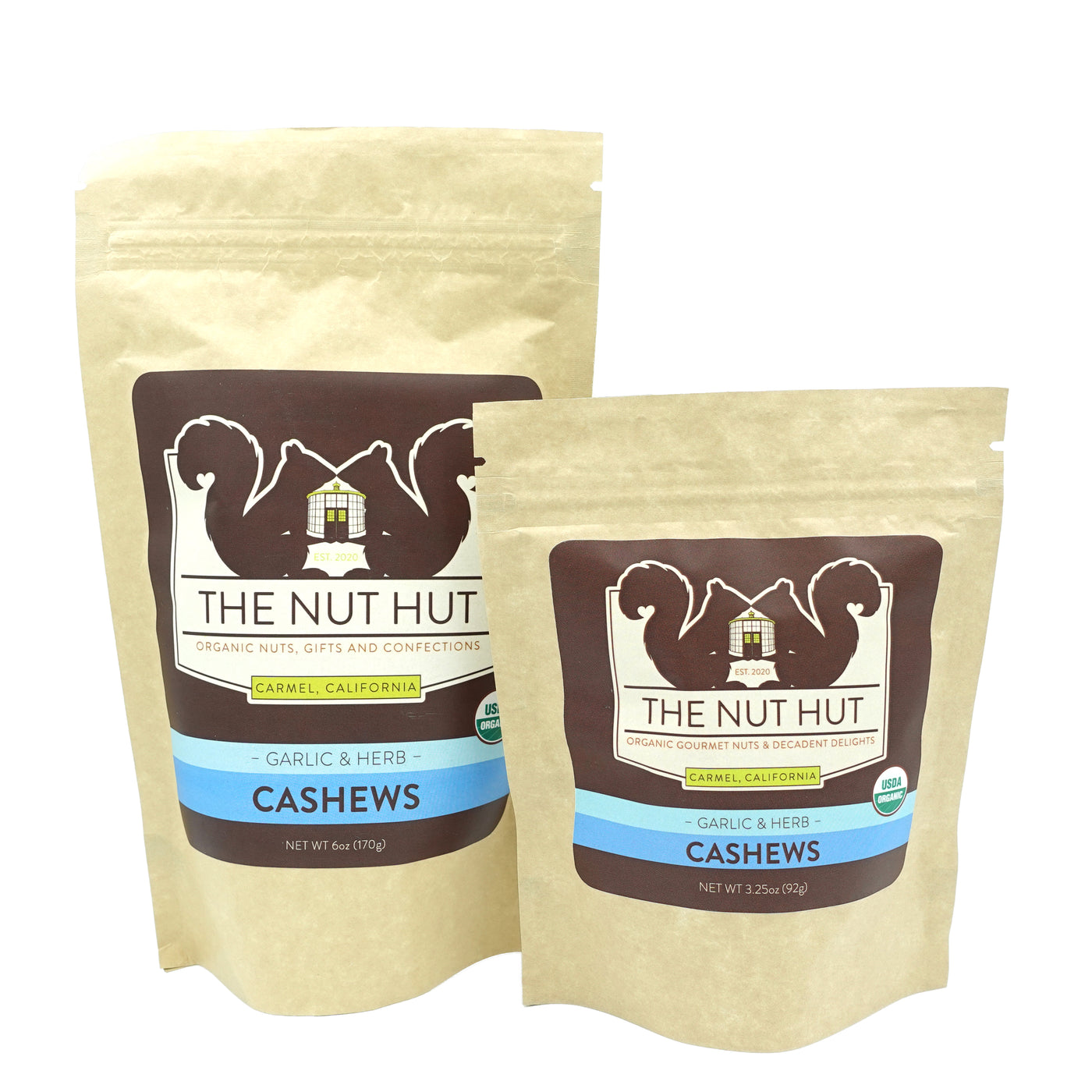 Organic Garlic & Herb Cashews