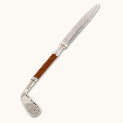 Golf Club Pewter Letter Opener