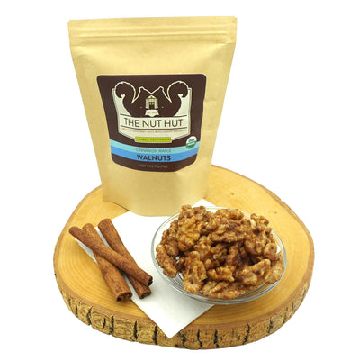 Organic Cinnamon Maple Walnuts