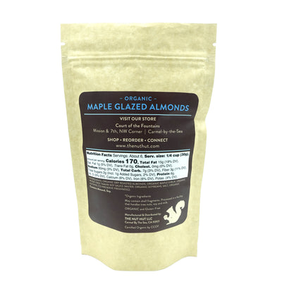 Organic Maple Glazed Almonds