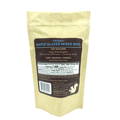 Organic Maple Glazed Mixed Nuts