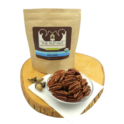 Organic Maple Glazed Pecans