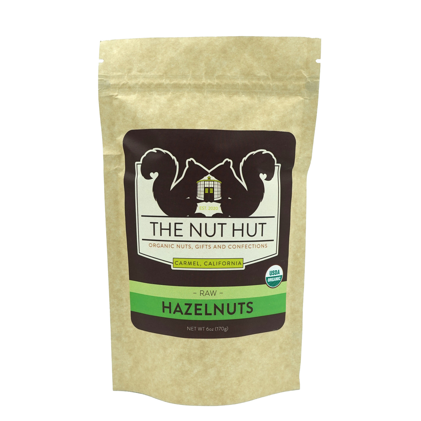 Organic Raw Hazelnuts