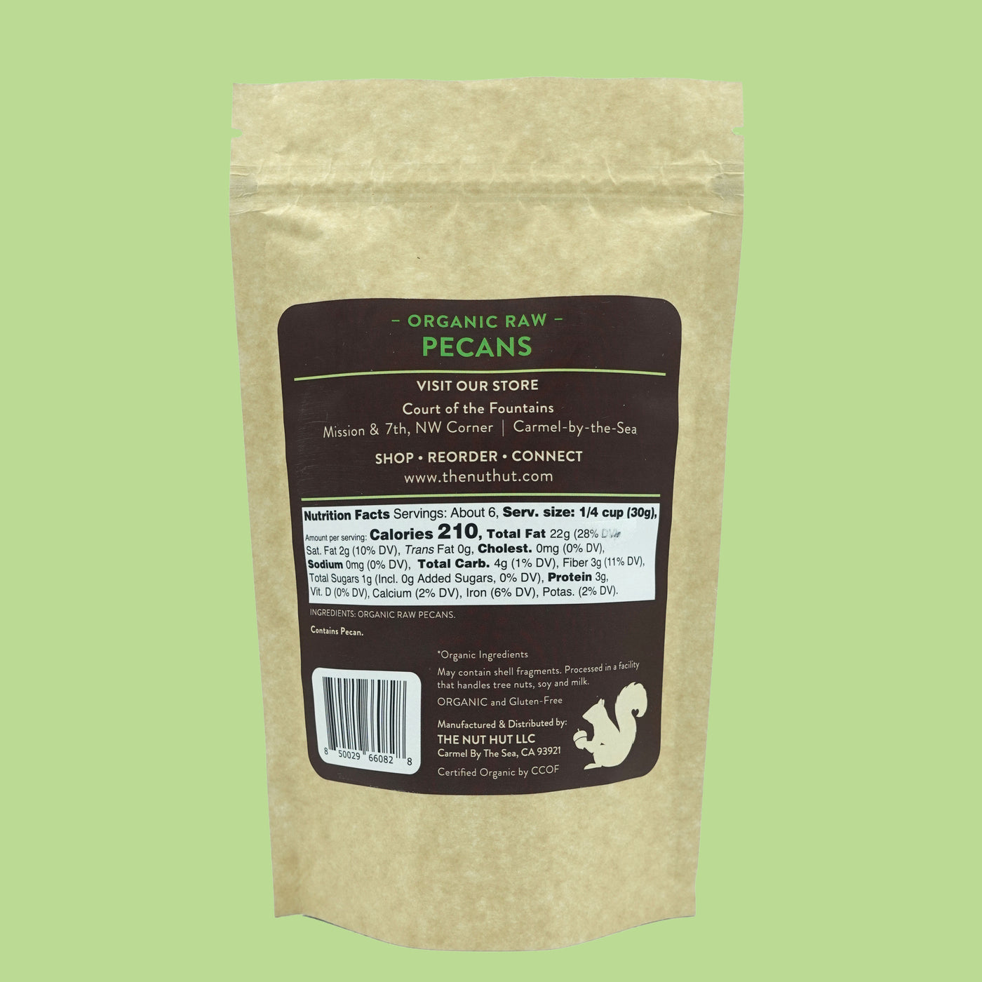 Organic Raw Pecans