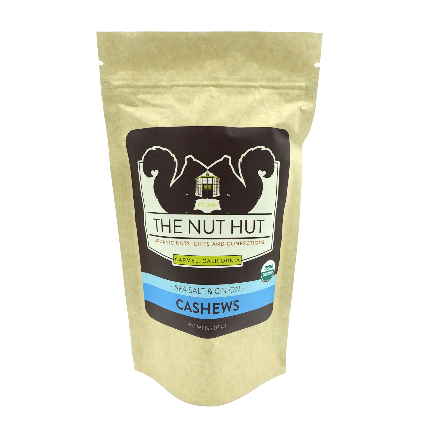 Organic Sea Salt & Onion Cashews