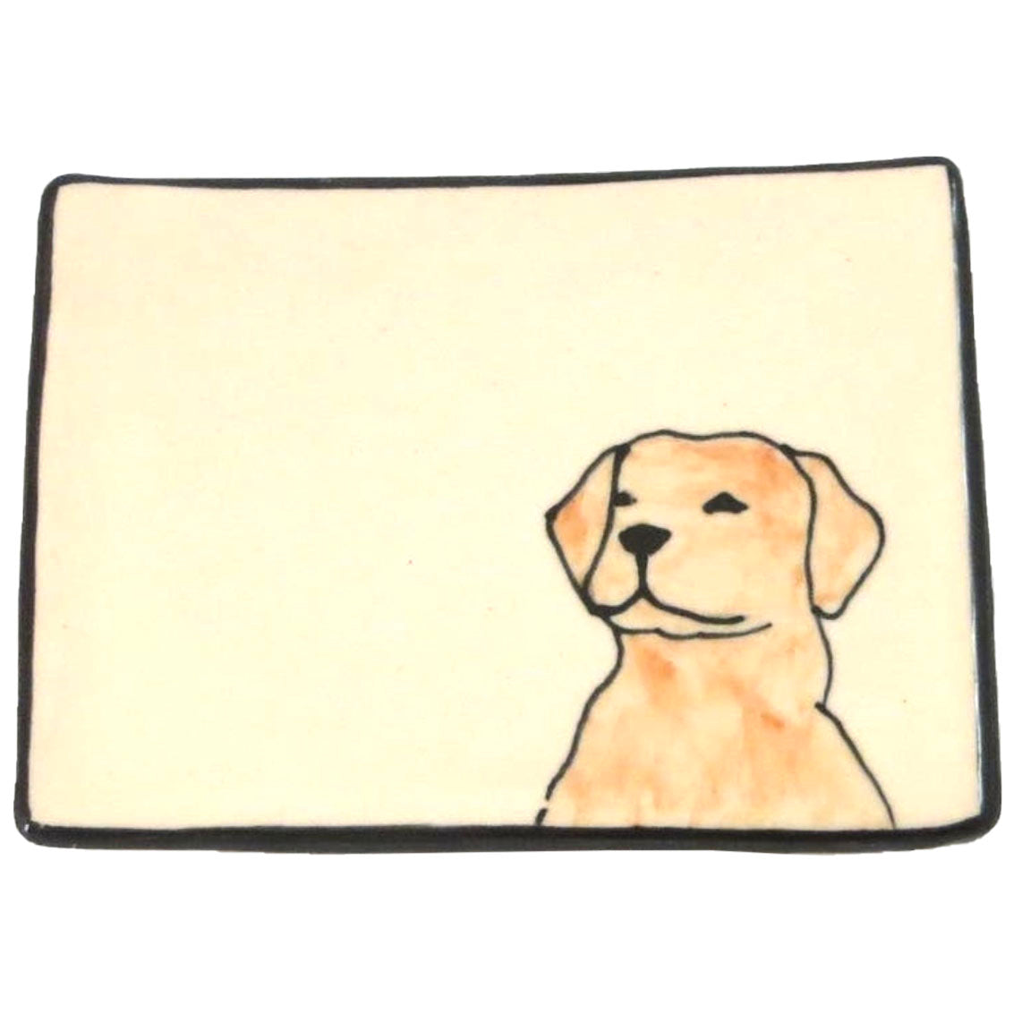 Yellow Lab Handmade Tray II