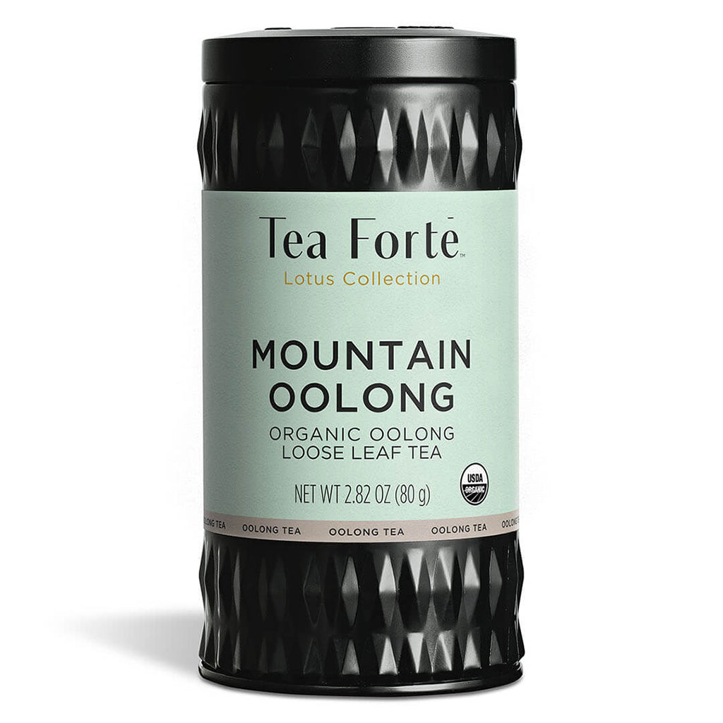 Mountain Oolong Lotus Loose Leaf Canister
