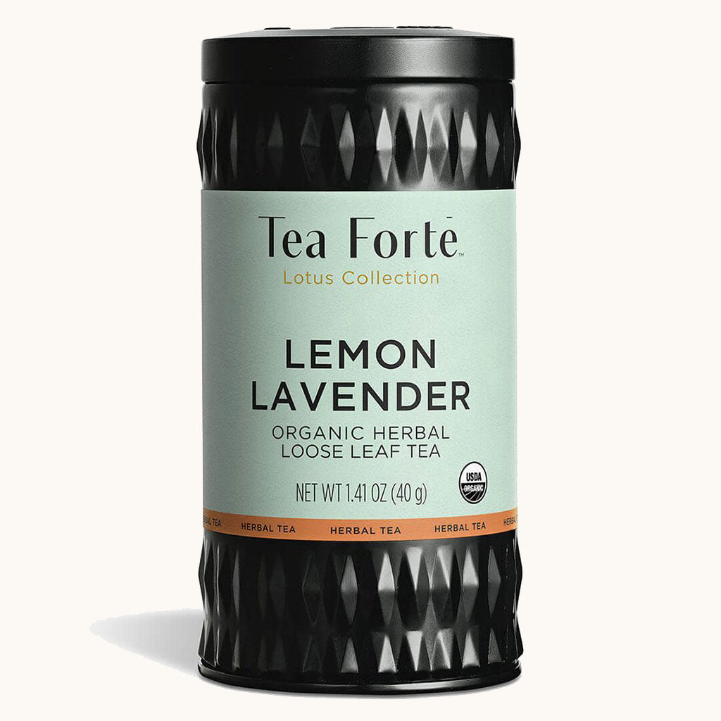 Lemon Lavender Lotus Loose Leaf Canister