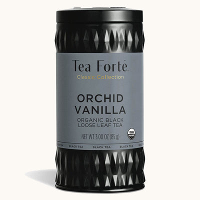 Orchid Vanilla Tea Loose Leaf Tea Canisters