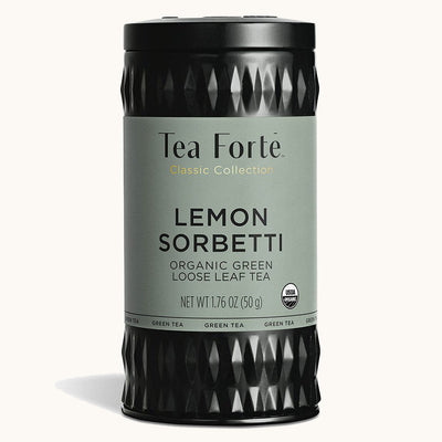 Lemon Sorbetti Tea Loose Leaf Tea Canisters