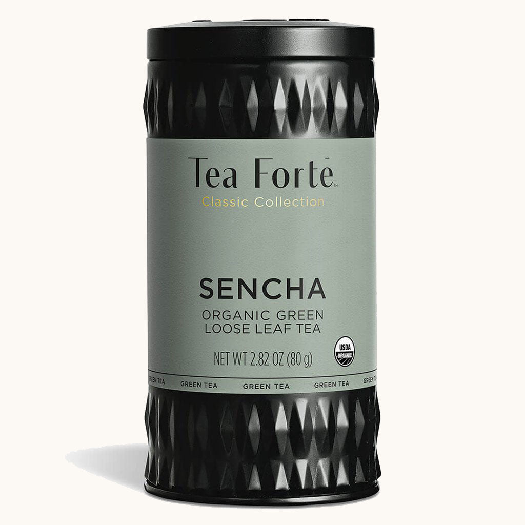 Sencha Tea Loose Leaf Tea Canisters