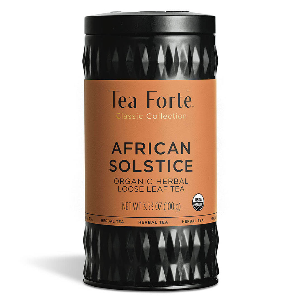 African Solstice Loose Leaf Tea Canisters