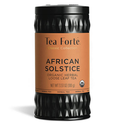 African Solstice Loose Leaf Tea Canisters