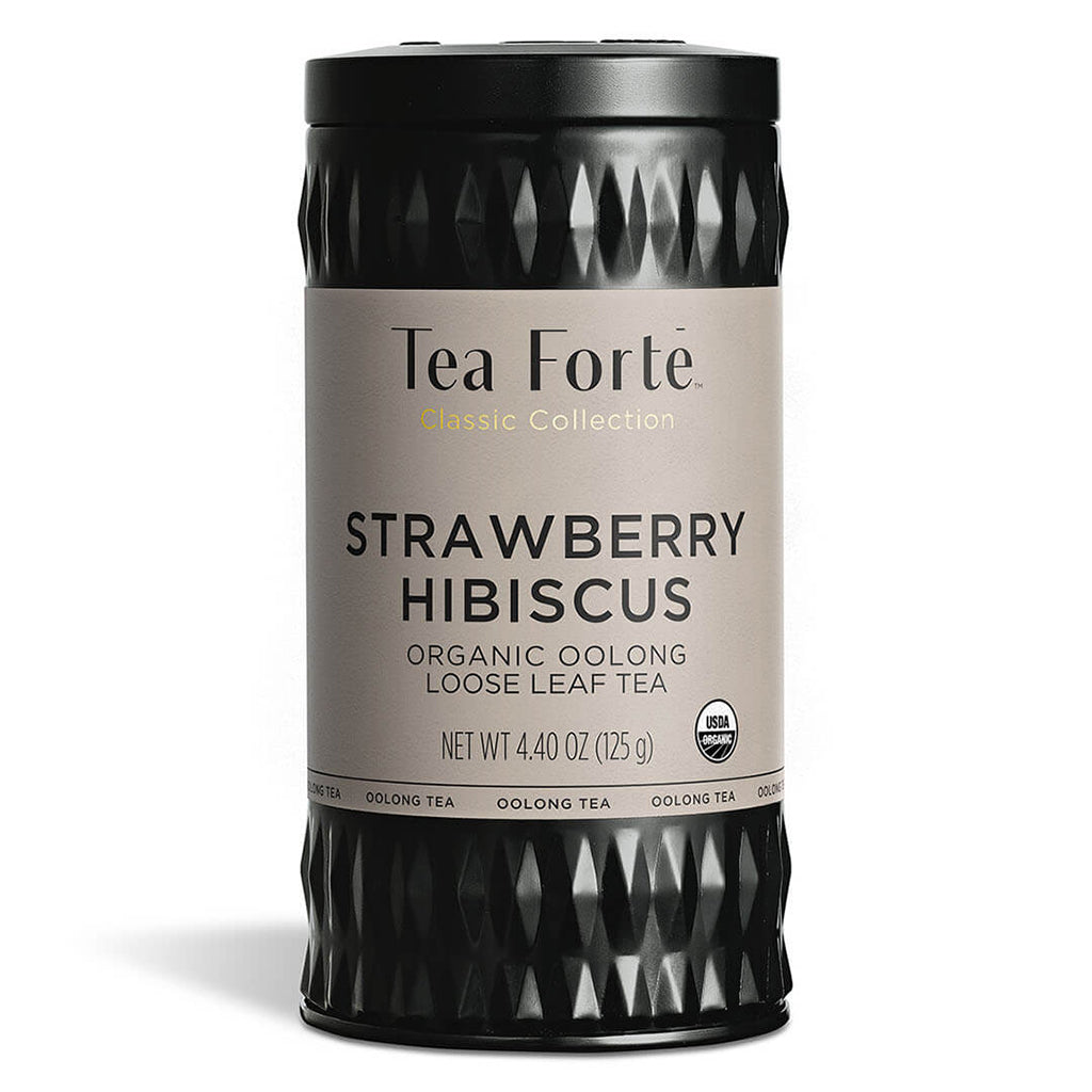Strawberry Hibiscus Loose Leaf Tea Canisters