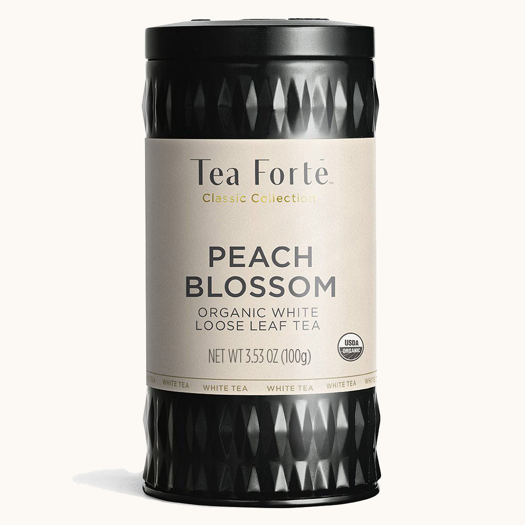 Peach Blossom Loose Leaf Tea Canisters
