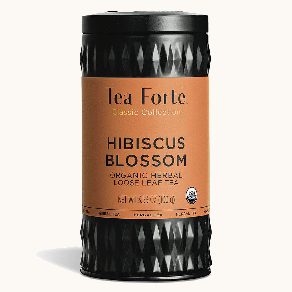 Hibiscus Blossom Loose Leaf Tea Canisters