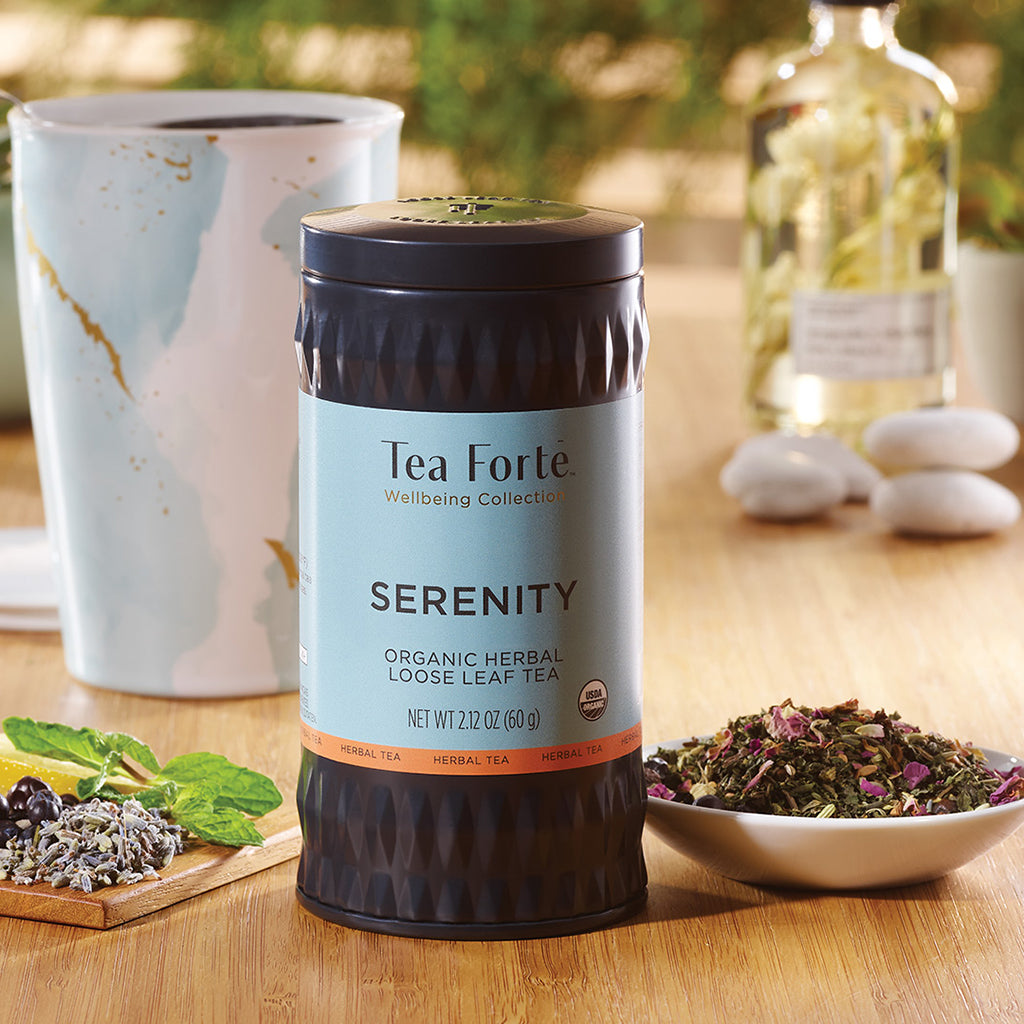 Serenity Wellbeing Loose Tea Canisters