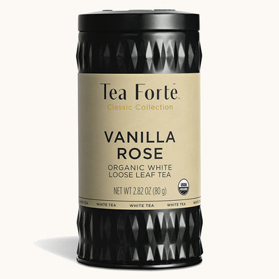 Vanilla Rose Loose Leaf Tea Canisters