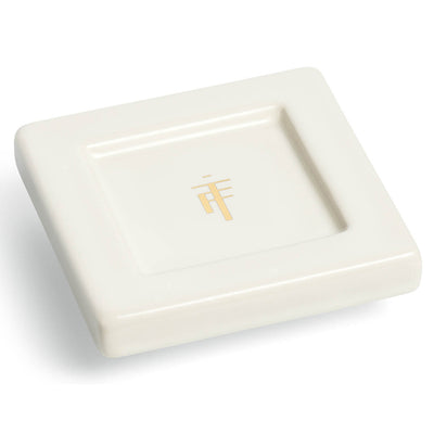 Tea Trays Orchid White - Set of Two