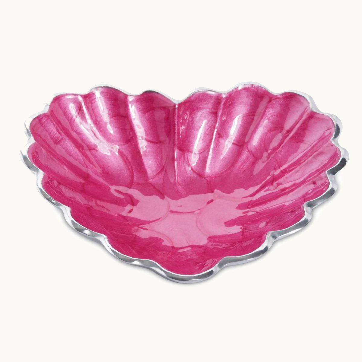 Heart 7" Bowl Raspberry